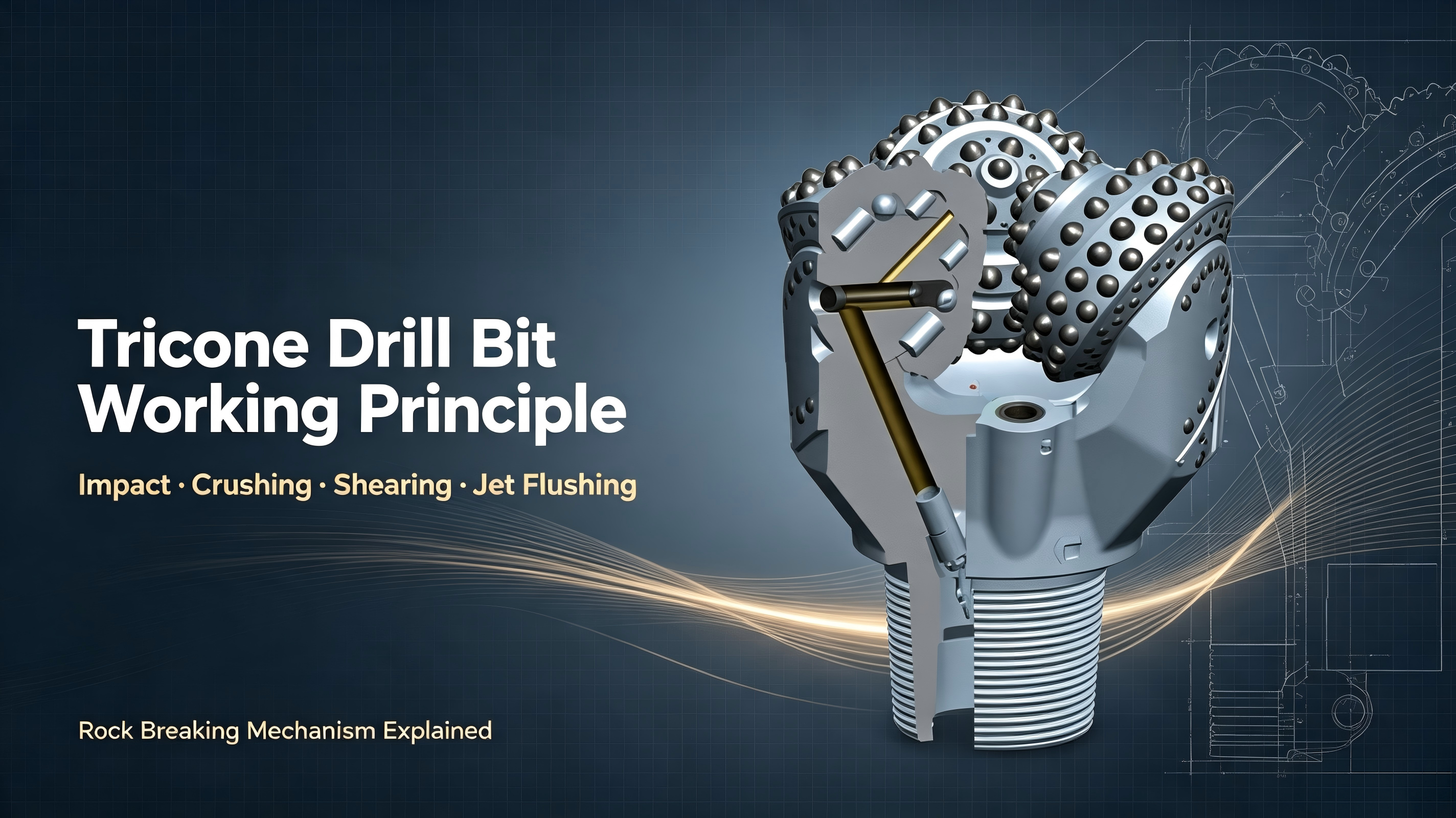Detailed Explanation of Tricone Bit Working Principles